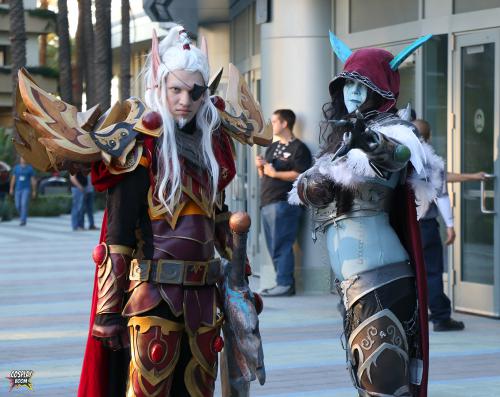 Lor'themar Theron and Lady Sylvanas from WoW